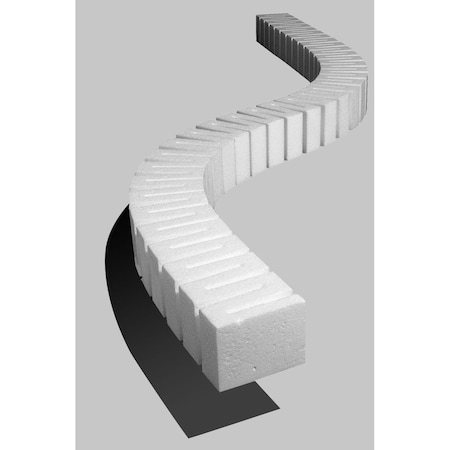 Woodland Scenics Woodland Scenics WOO1408 2 x 2.5 x 24 in. Risers - Pack of 4 WOO1408